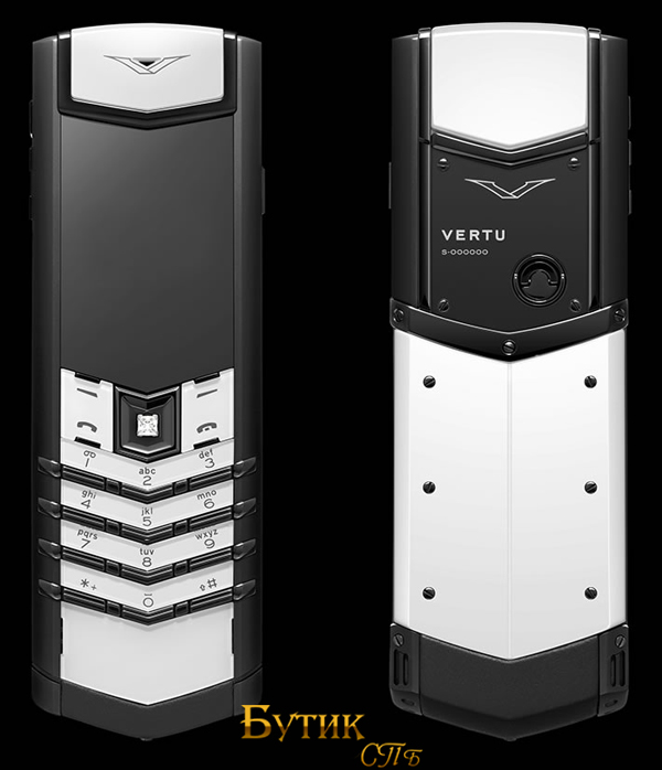 vertu signature black and white 1